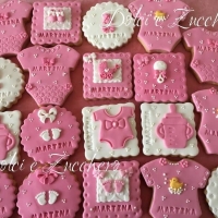 Biscotti decorati battesimo nascita bimba