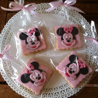 Biscotti Minnie decorati segnaposto per feste_7