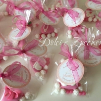 Sacchettino segnaposto confetti decorati