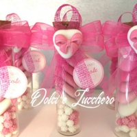Bomboniere battesimo bimba confetti decorati - BBA/024