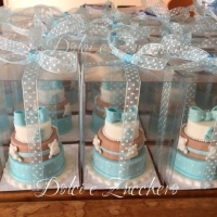 Bomboniera Battesimo Minicake battesimo bimbo