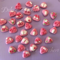confetti decorati nascita battesimo bimba
