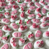 confetti decorati battesimo nascita bimba