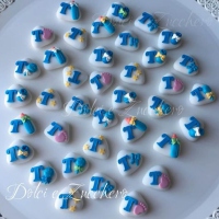 confetti decorati nascita e battesimo bimbo