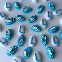 confetti decorati nascita e battesimo bimbo