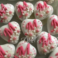 confetti magnum decorati per nascita e battesimo bimba