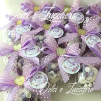 Bomboniera Compleanno Confetto magnum decorato