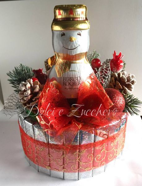 Pack Christmas Chocolate con decorazioni natalizie con varie tipologie di cioccolato