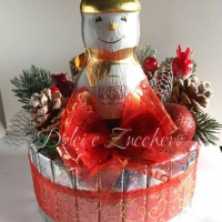 Pack Christmas Chocolate con decorazioni natalizie con varie tipologie di cioccolato
