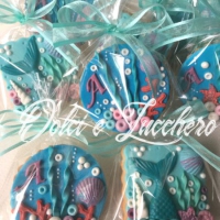 Biscotti-decorati-tema-sirenetta