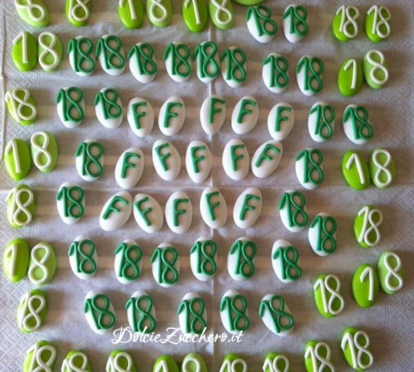 confetti decorati per anniversari e compleanni