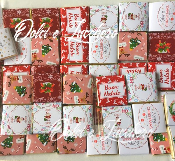 Cioccolatini Natalizi Personalizzati