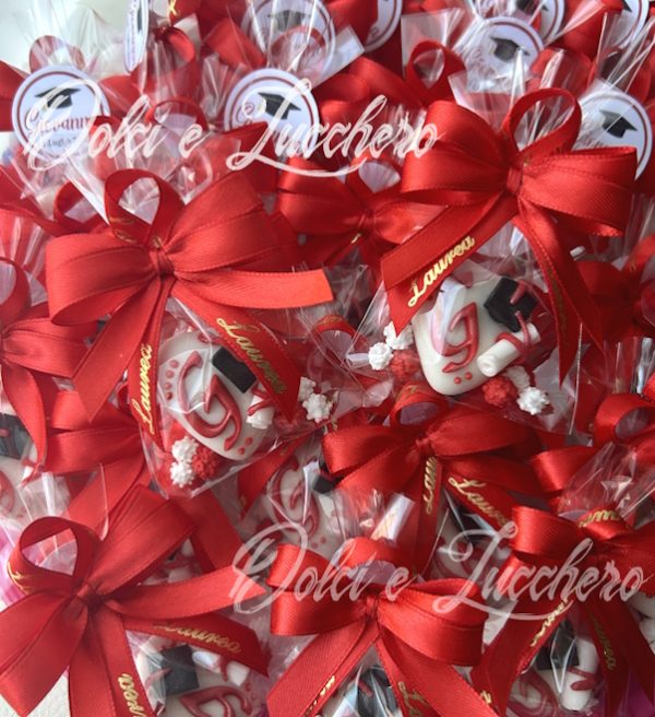 Segnaposto Sacchetti Laurea confetto Magnum