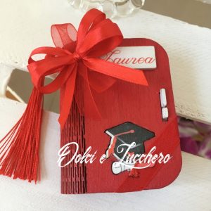 Bomboniera Portaconfetti Laurea