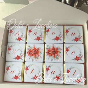Scatola Regalo Cioccolatini Natalizi