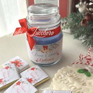 Box Regalo Natalizia con Candela