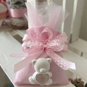 Bomboniera Nascita Battesimo Gessetto